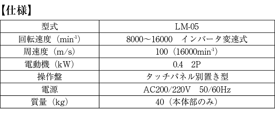 製品仕様